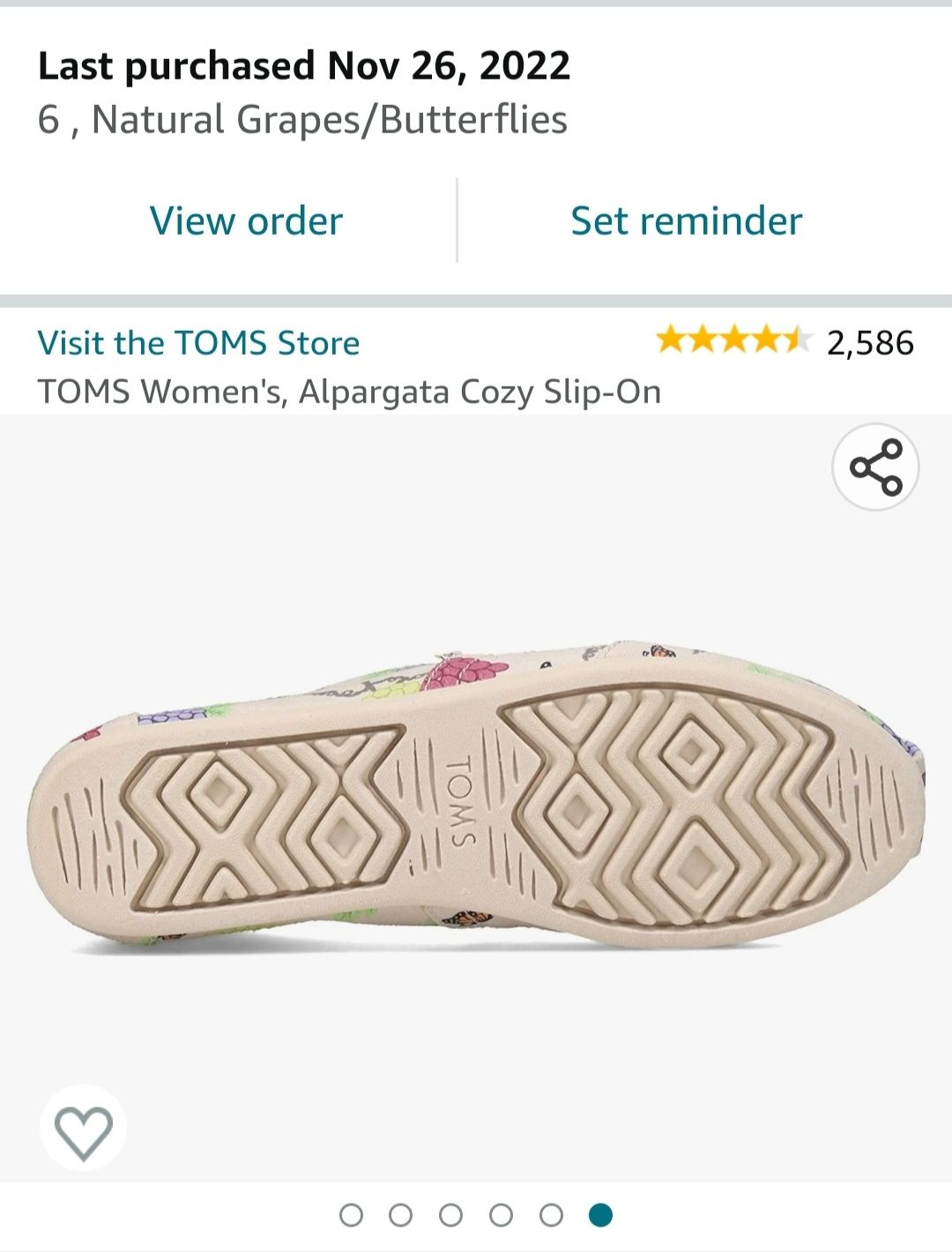 Слип оны Томс Toms женская обувь