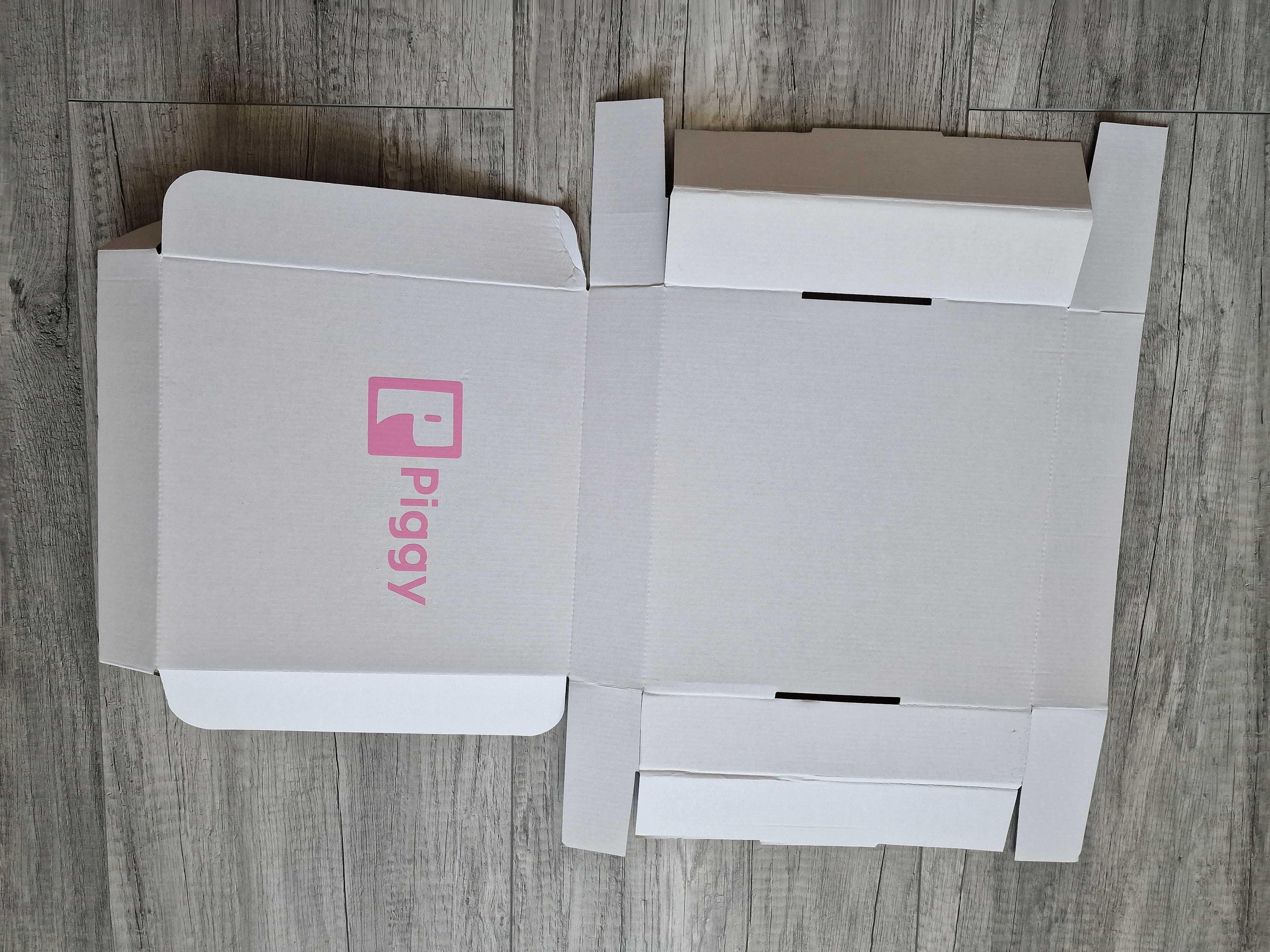 Cutii carton alb, 25x25x5