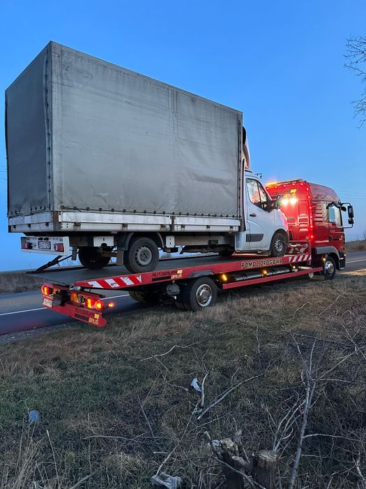 Tractari autoutilitare platforma auto