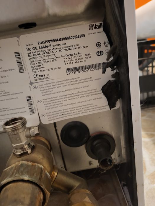 centrala pe gaz Vaillant 45KW condensare