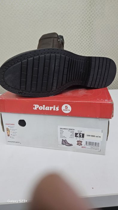 Ботинки на меху , кожаные Турция.