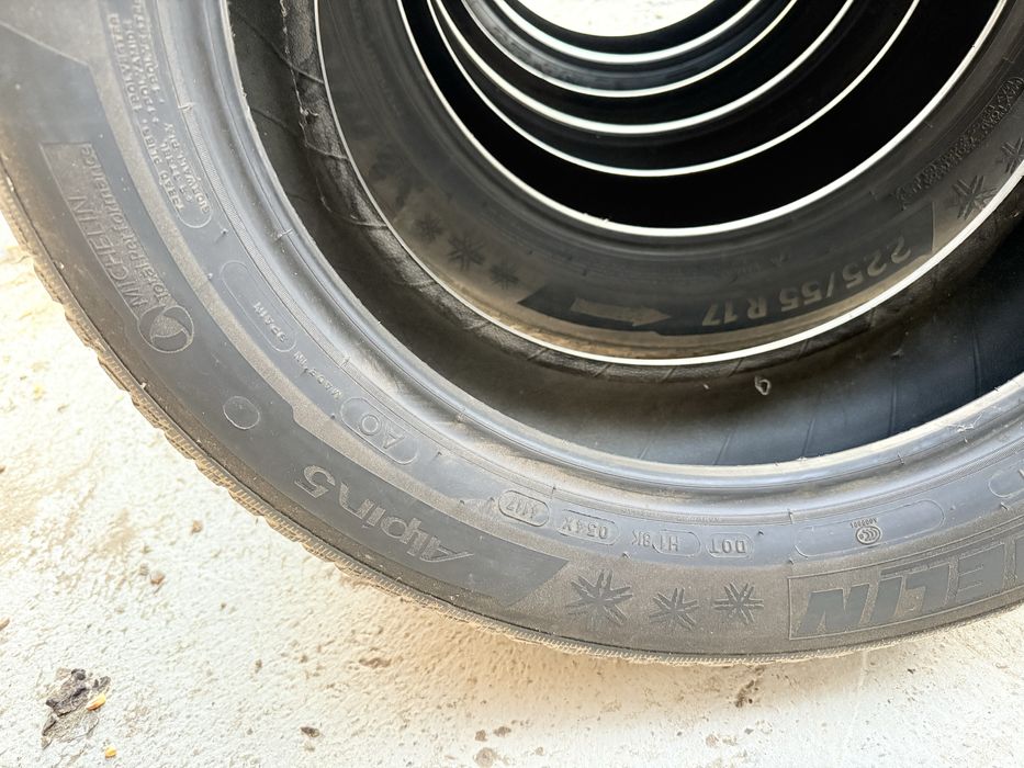 Vand 4 anvelope michelin alpin 5 !