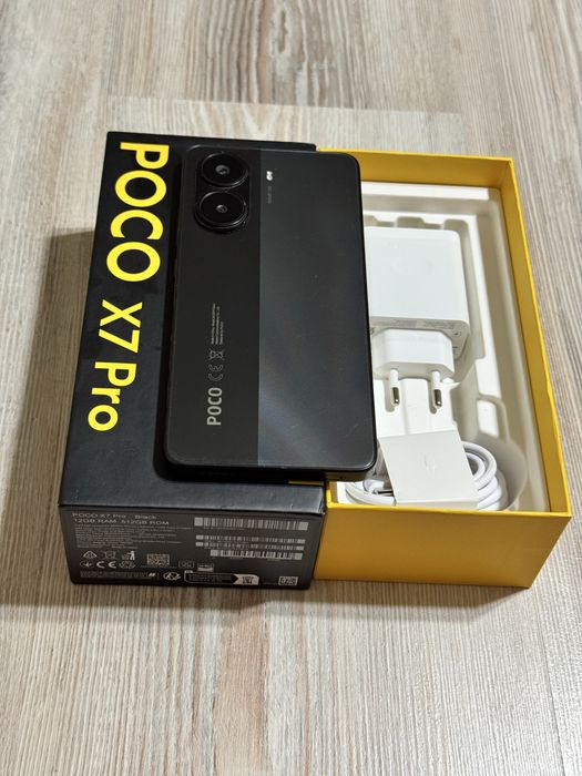 Poco X7 Pro 512 gb Ram 12 5G польный комплект