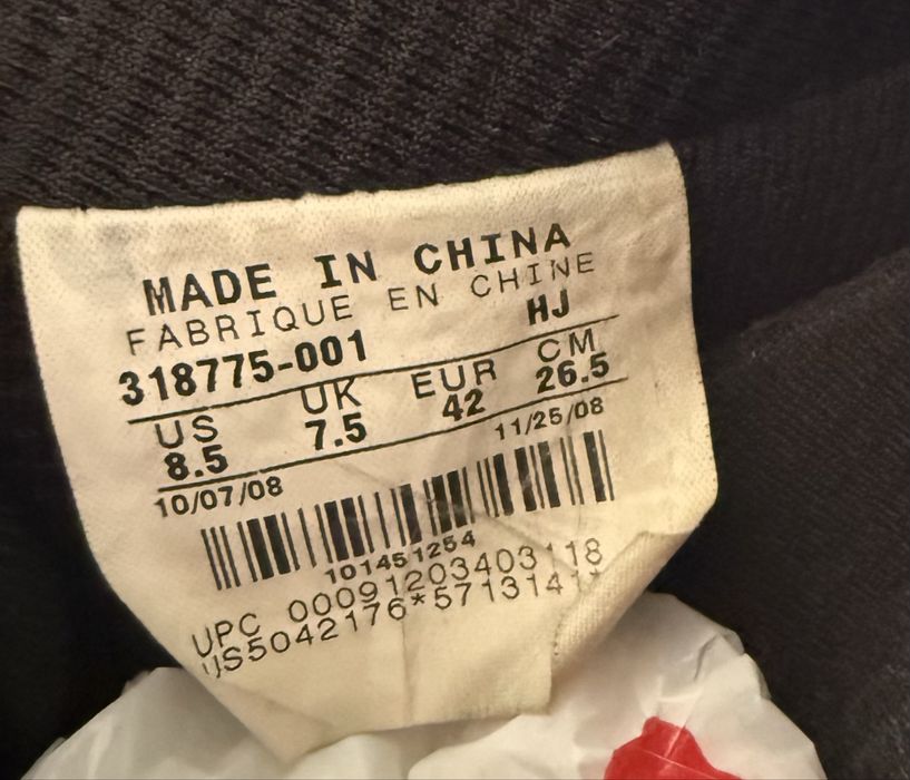 Nike Air Force 1 Black (42) Маратонки