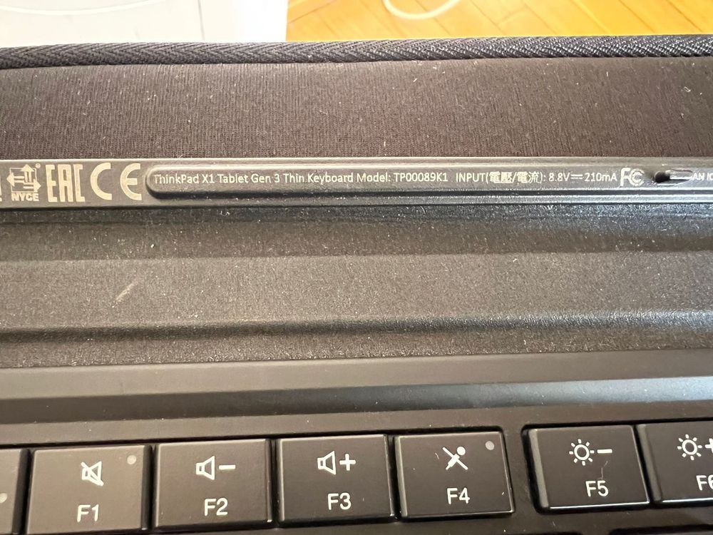 Tastatura/keyboard Lenovo Thinkpad X1 tablet gen 3