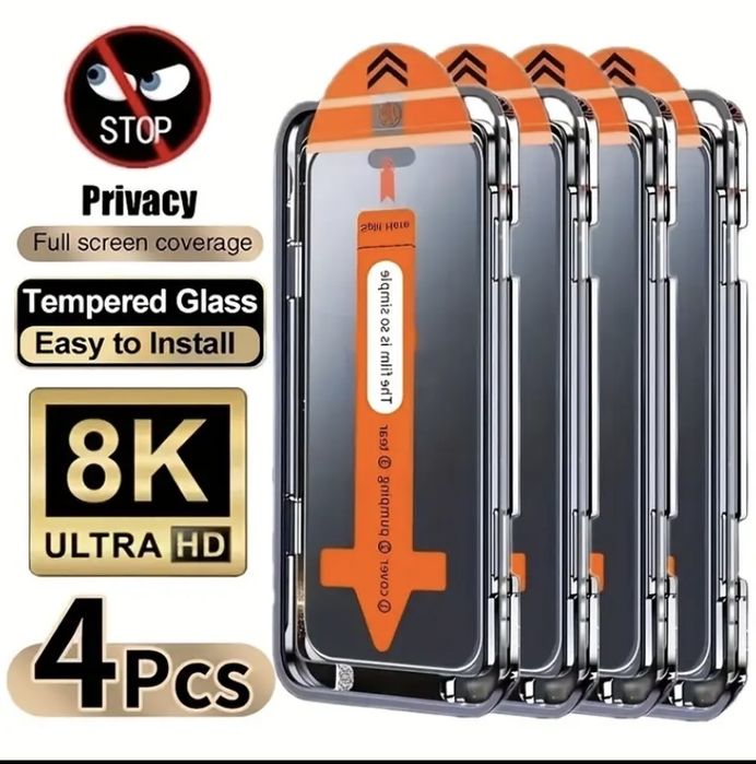 Privacy стъклени протектори за iphone