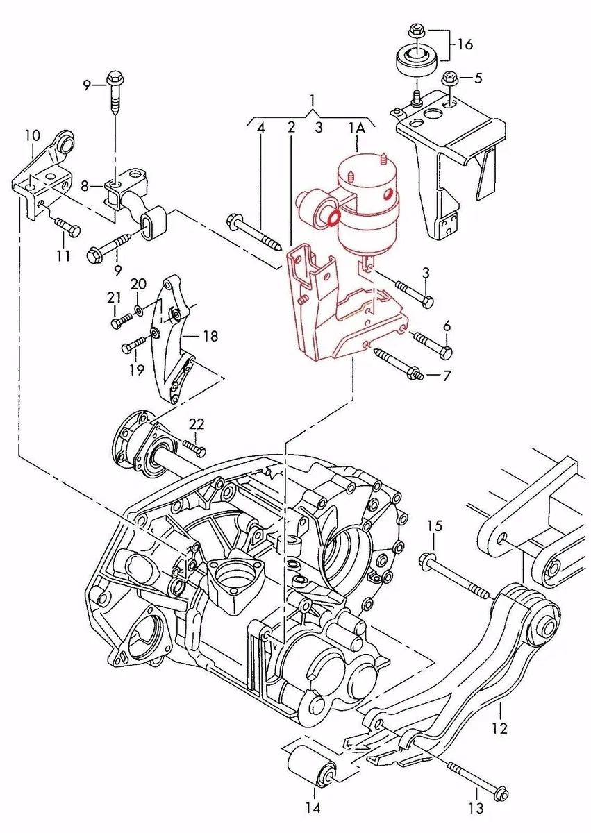 Тампони скоростна кутия и двигател VW Transporter T4