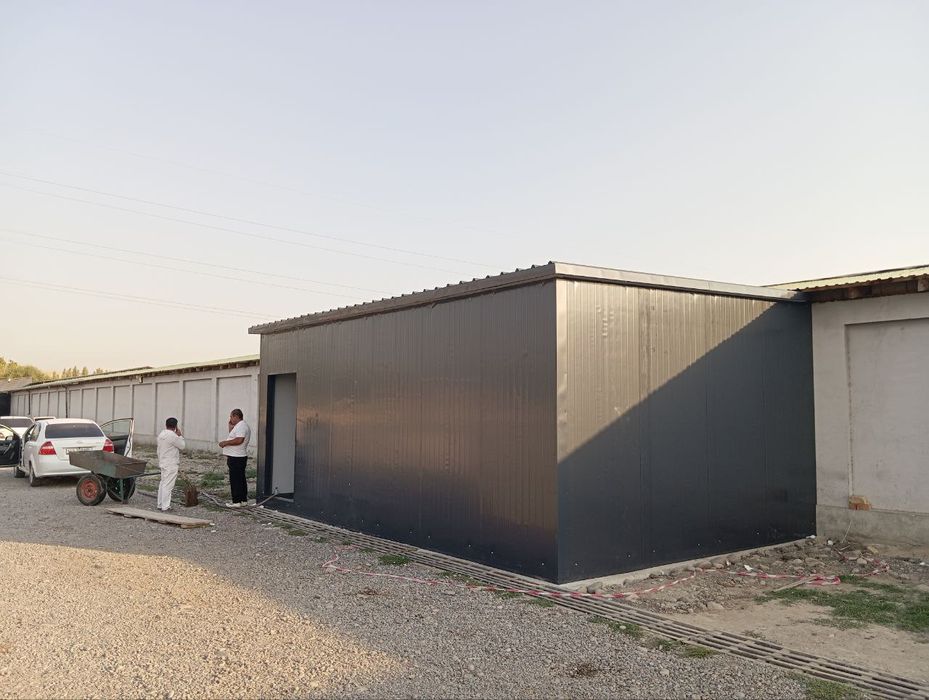 Сендвич панели  установка