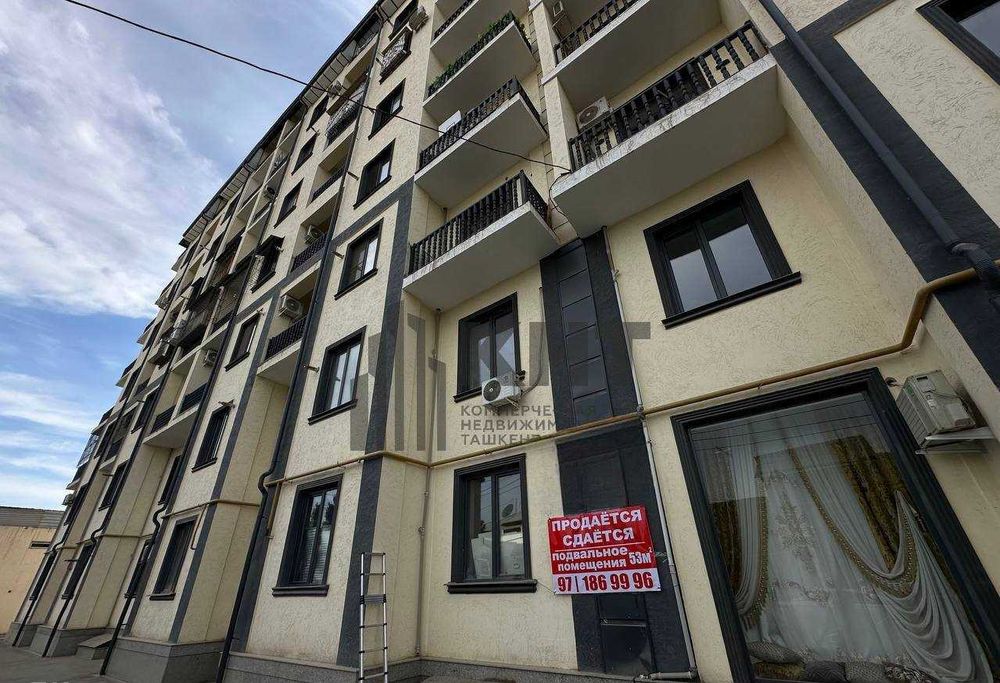 Продаётся Цокольный этаж 53м2 ор-р Кукча мечеть