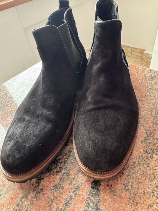 Ghete 41/42 piele intoarsa