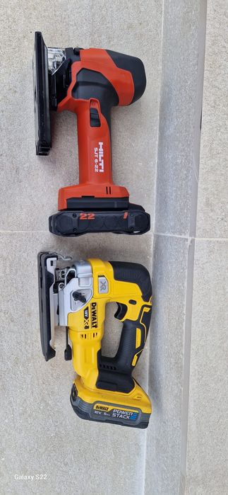 Hilti, Dewalt ferestrău pendular pe acumulator