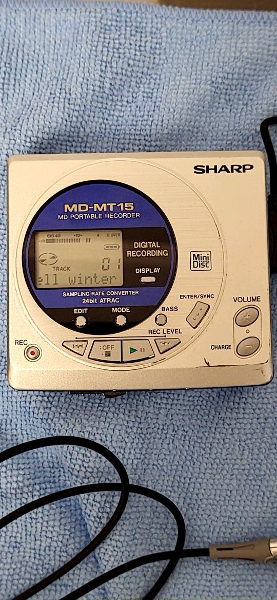 Mini Disc Sony MZ R55 SHARP MD-MT15