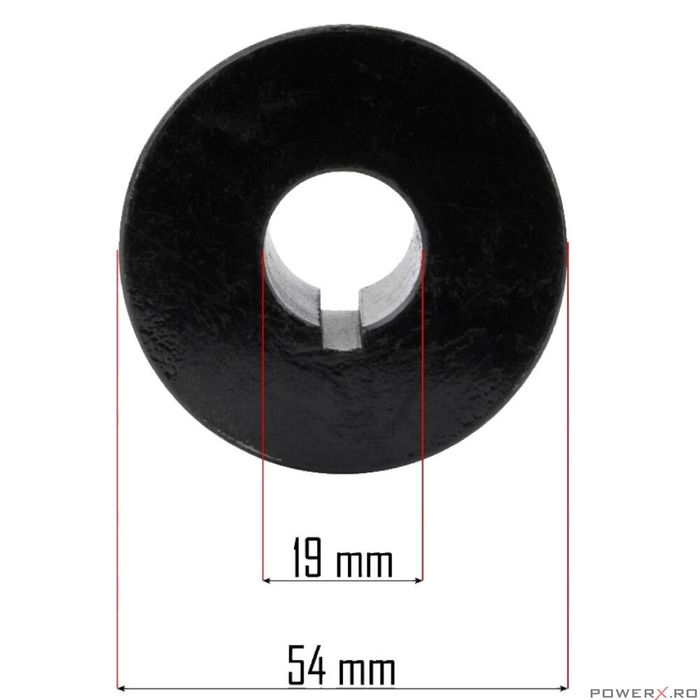 Fulie pentru motor termic in 4 timpi pe benzina AX 19 mm, Powermat