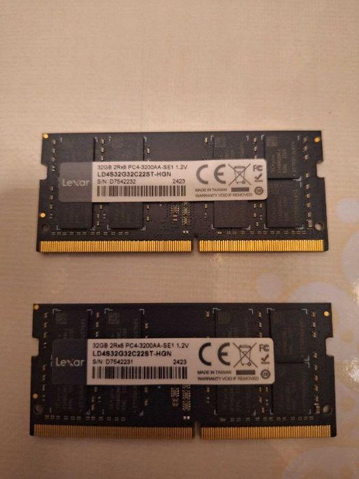 Lexar DDR4 64gb (32gbх2) Работает как ракета