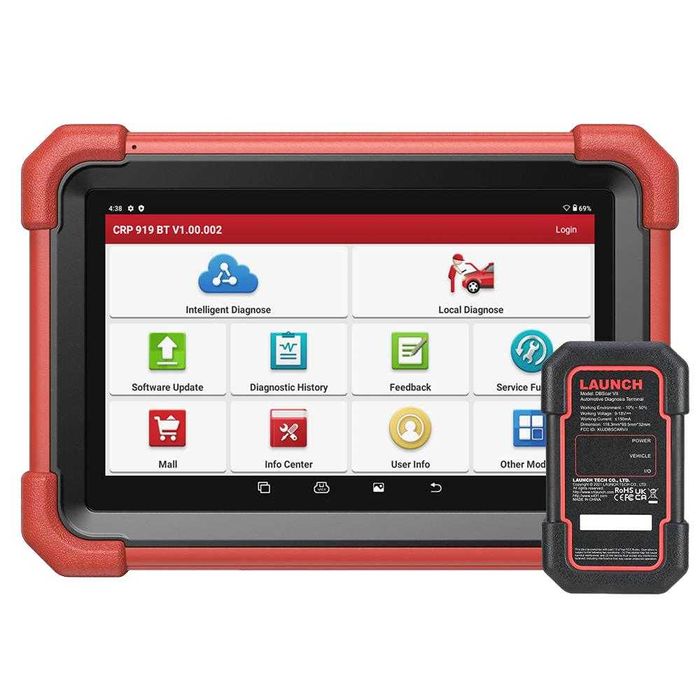 Tester Auto Profesional Launch CRP919X BT OBD II Scanner 4GB RAM+64GB