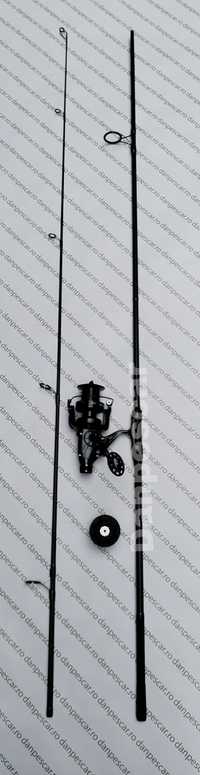 SET CRAP Lanseta 3,9m LEGEND din 2 buc 3,75lbs+Mulineta AVIATOR 8000