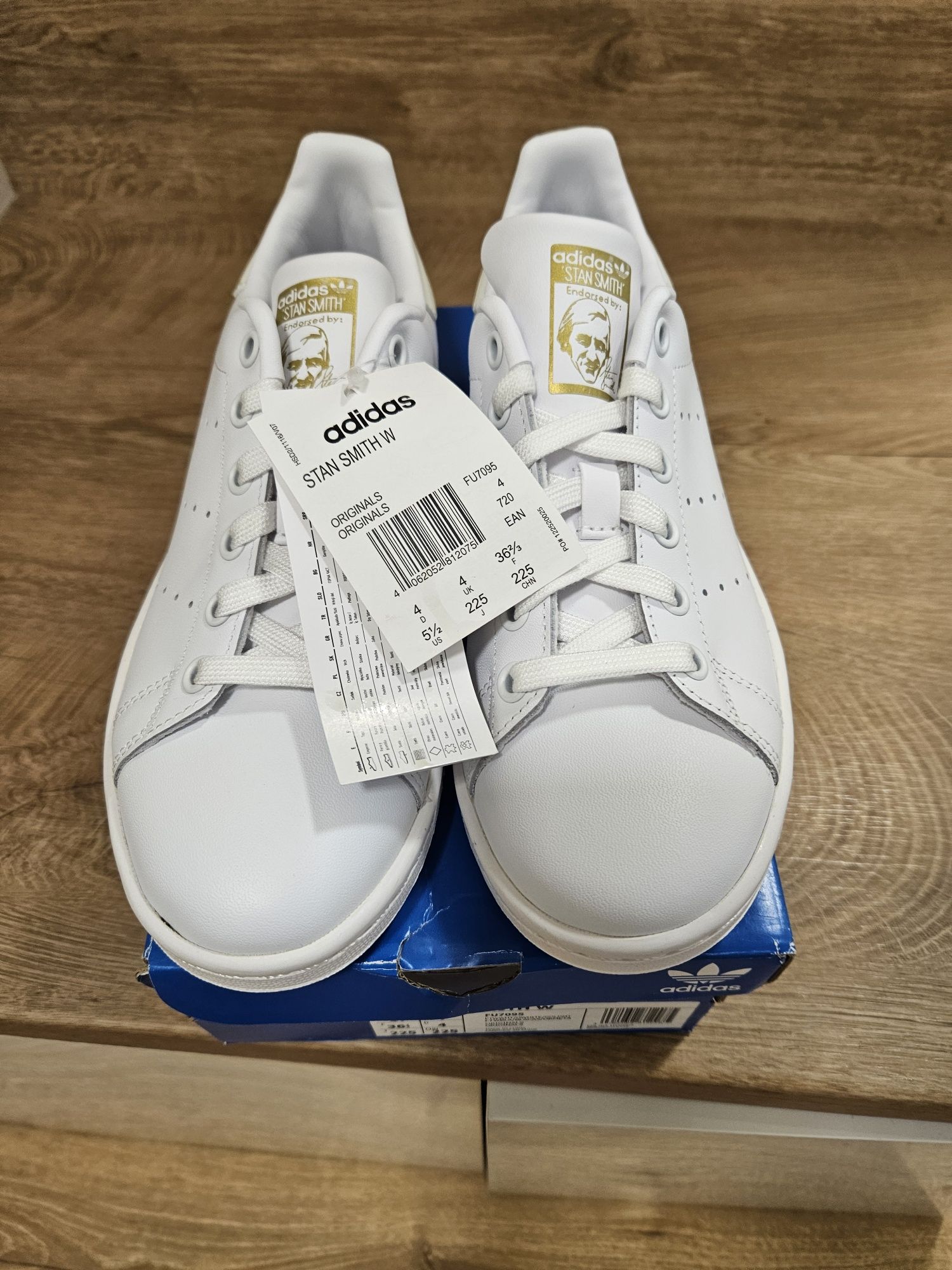 Adidas Stan Smith Originals, нови в кутия, номер 39