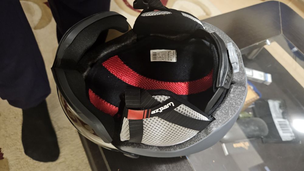 Casca cu ochelari M SKI copii aproape noi