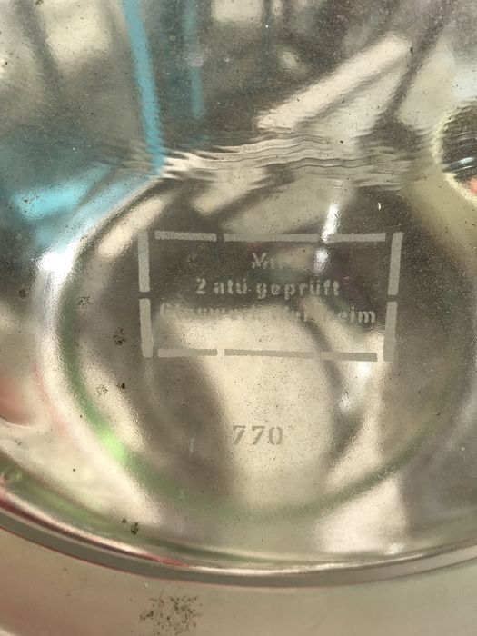 Exicator 14L sticla borosilicata fabricat in germania