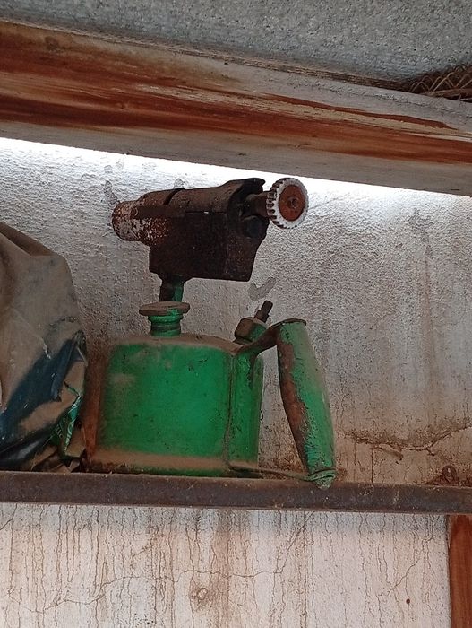 Лампа паяльная советская