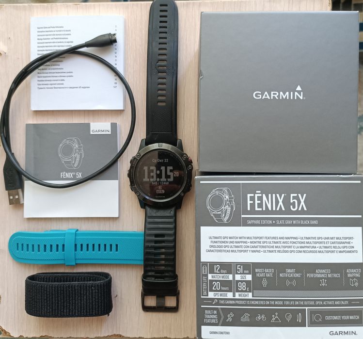 Garmin Fenix 5X Sapphire