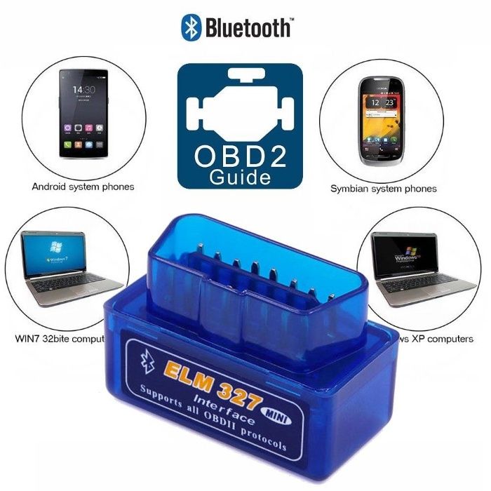 Устройство за диагностика Elm 327 Obd2 Obd ll bluetooth Version V2.1