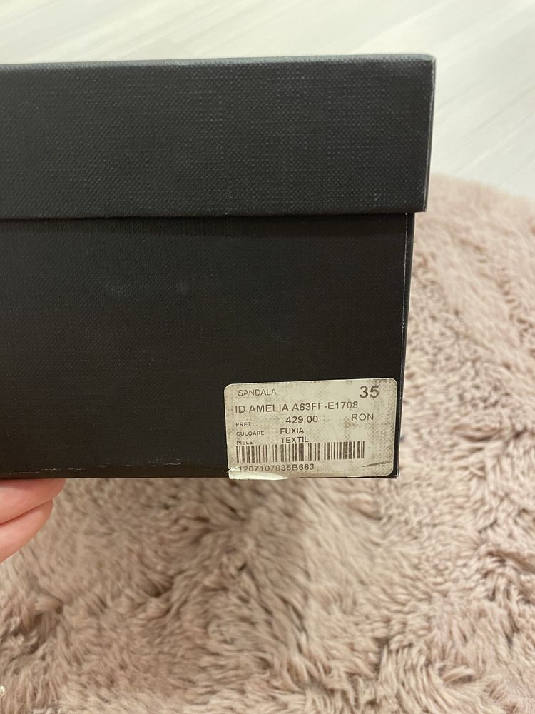 sandale cu toc Musette noi