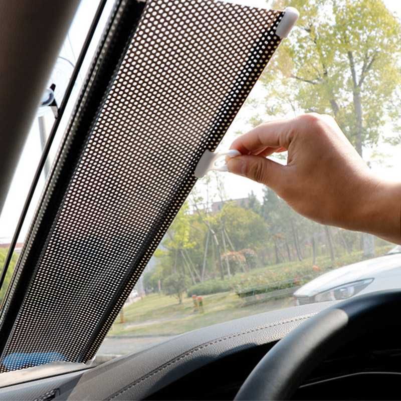 Солнцезащитная ролл штора для лобового стекла авто