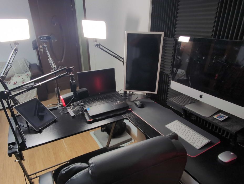 Lot Setup Full Streaming sau Gaming — Toate echipamentele necesare