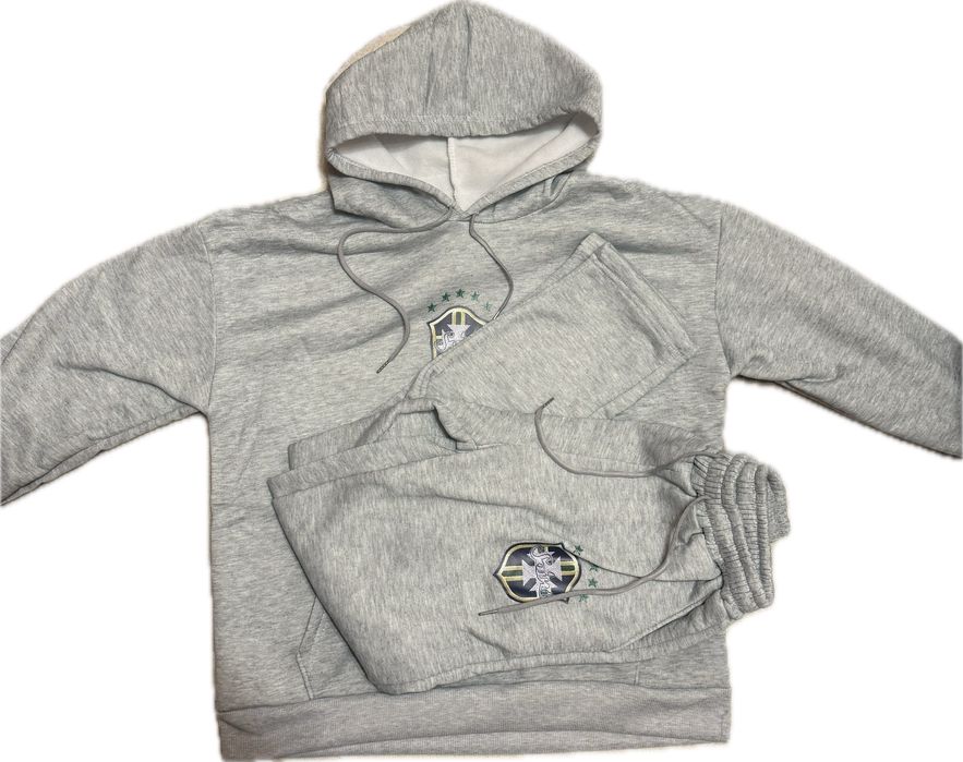 Tracksuit Brazil 100% bumbac S,M,L,XL Negru sau Gri