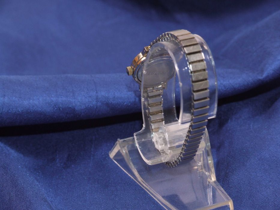 Ceas de mâna SEKONDA mecanic, 17 rubine, inox (inclusiv bratara), NOU