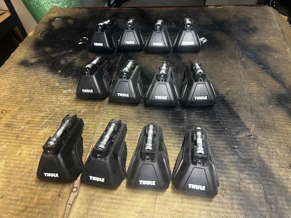 3 perechi Thule Rapid Intracker picioare prindere bare