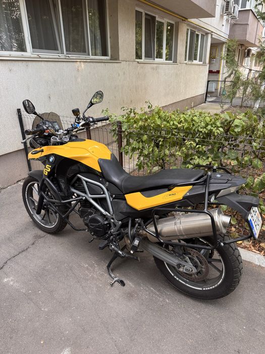 BMW F650GS - negru/galben