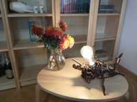 Lampa deco/vintage din lemn de vita de vie prelucrata manual