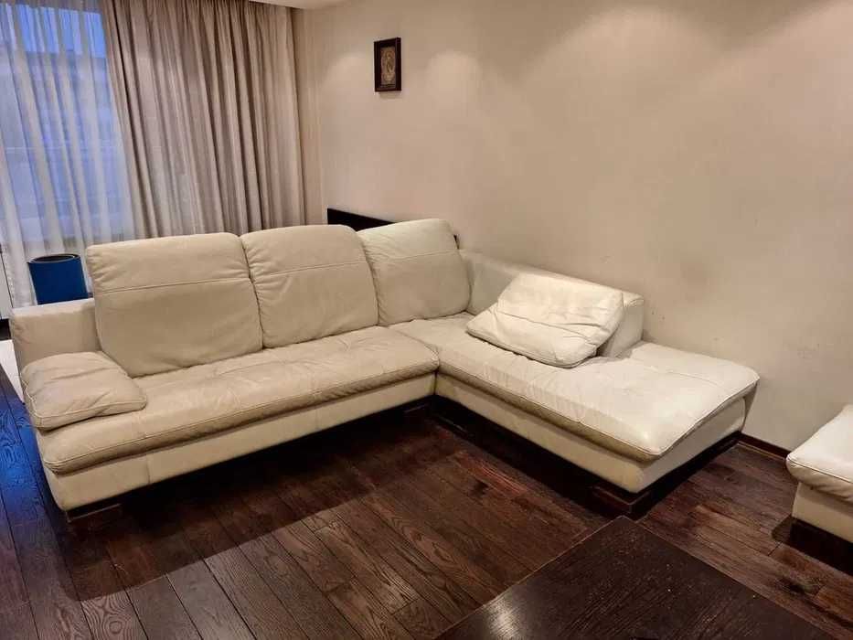 диван от естествена кожа