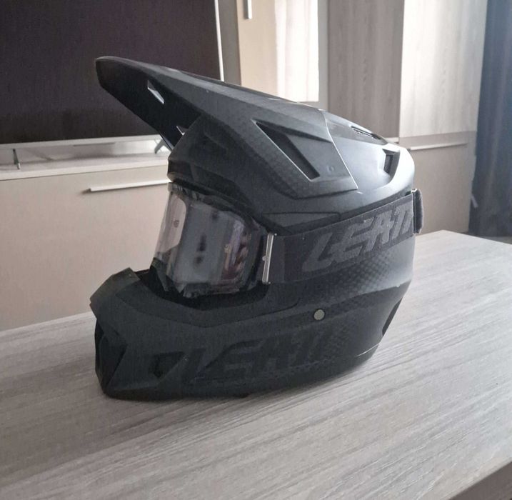Casca Leatt 7.5 V22 Black S (mtb, enduro, motocross)