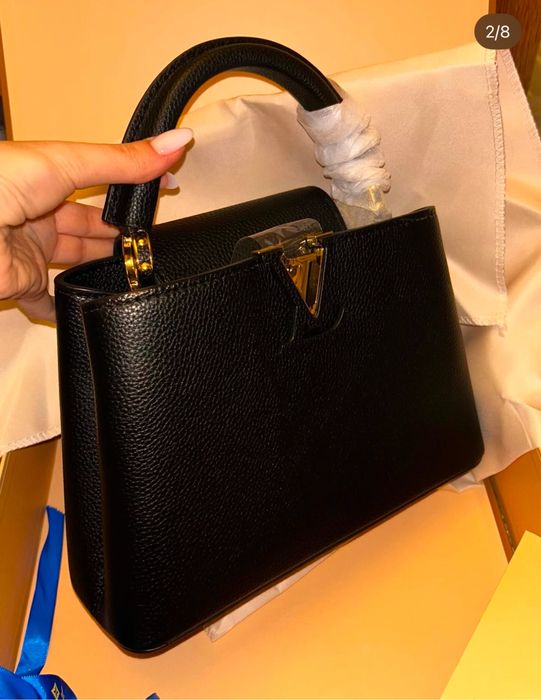 Geanta Louis Vuitton Capucines pe comanda piele naturala