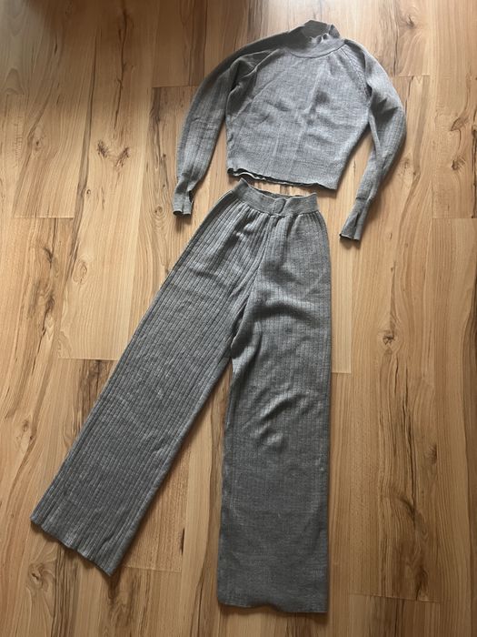 Сет сако и панталон, сет финно плетиво, Zara