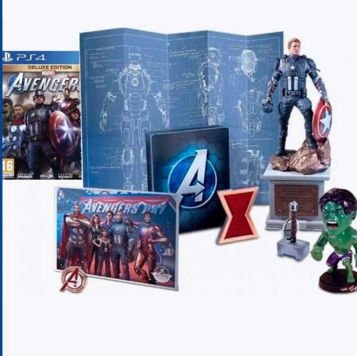 Мстители Marvel ps4 (Avengers) - Величайшее издание Земли (Коллекционн