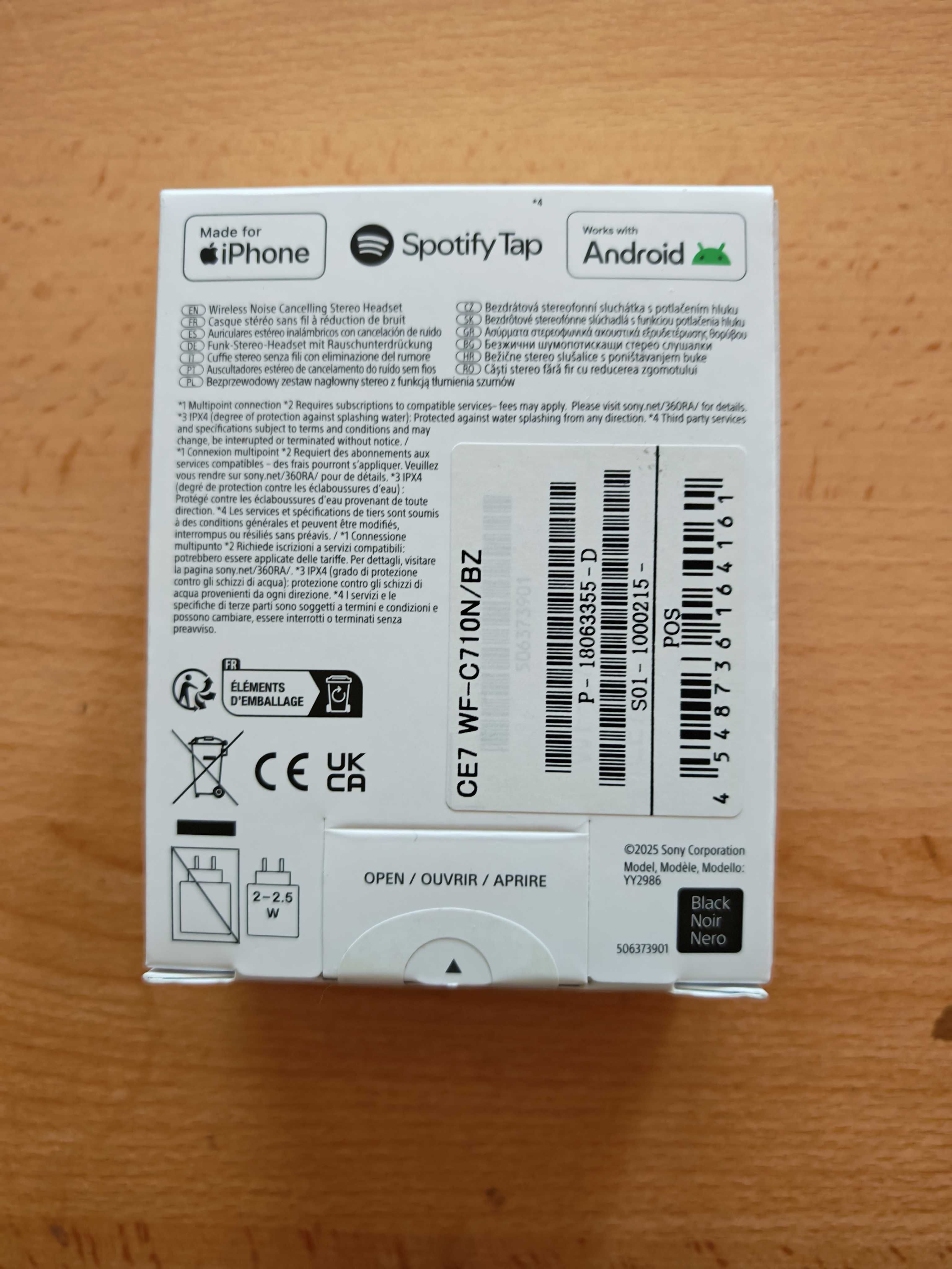 Sony WF-CN710N Безжични слушалки TWS, ANC