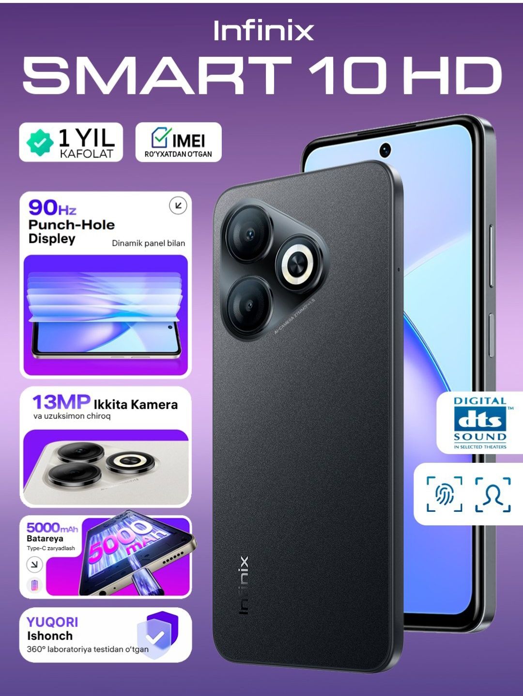 Infinix smart 10 HD