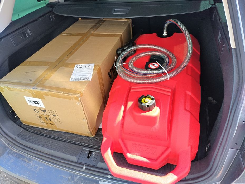 Rezervor canistră 60L specială combustibili ATV ambarcatiuni utilaje