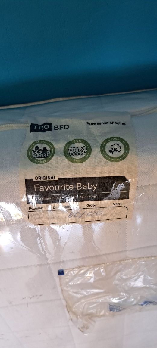 Бебешки матрак TED BED BABY FAVOURITE 120/60