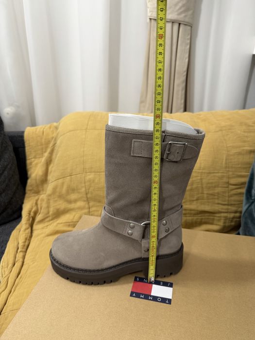 Tommy Jeans W Urban Biker  cizme dama inalte marimea 37 noi