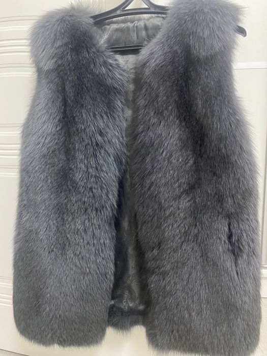 Шикарная жилетка из натурального меха!