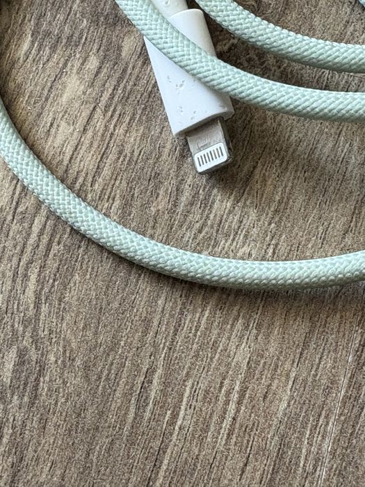 Lightning кабел към usb C, зелен, 3м