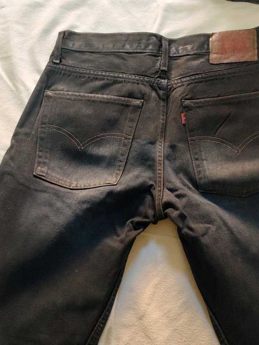 Levi's 501 waxed jeans W34 L34