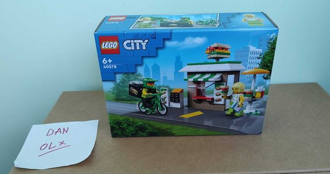 LEGO 40578: Sandwich Shop (GWP) (nou si sigilat) (TRANSPORT GRATUIT)
