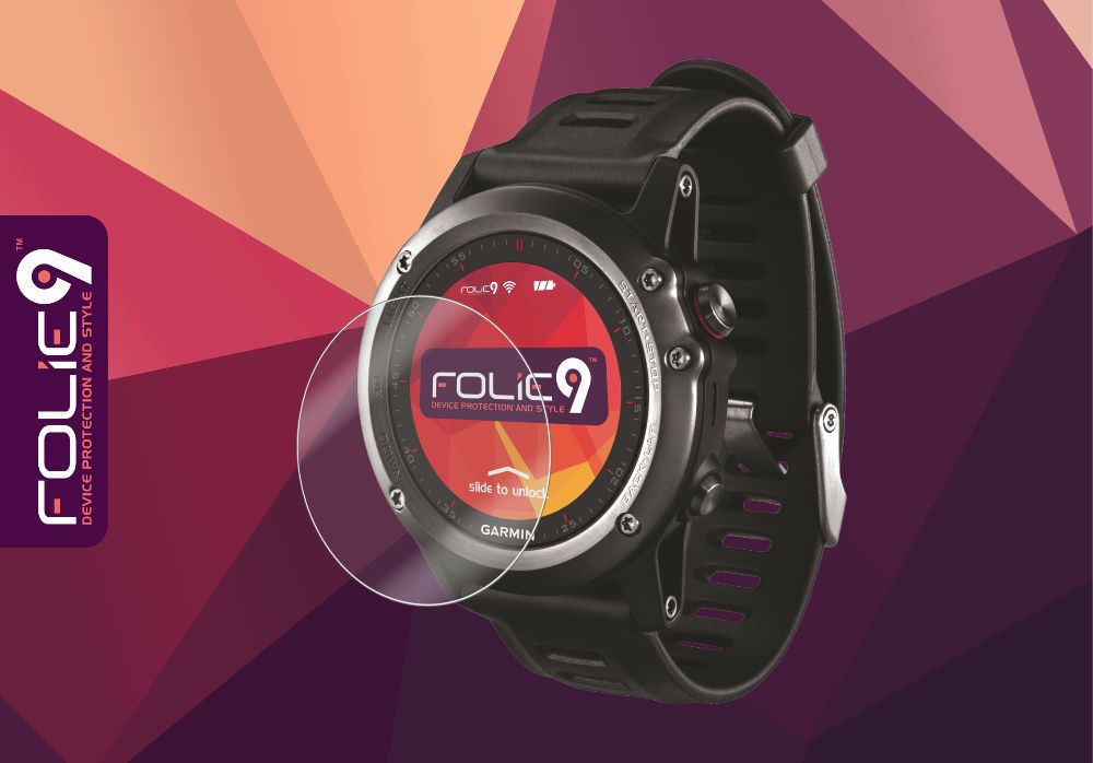 2x Folie GARMIN FENIX 1 2 3 HR 5 S X Plus 6 S Pro 6X Pro 7 S Pro X Pro