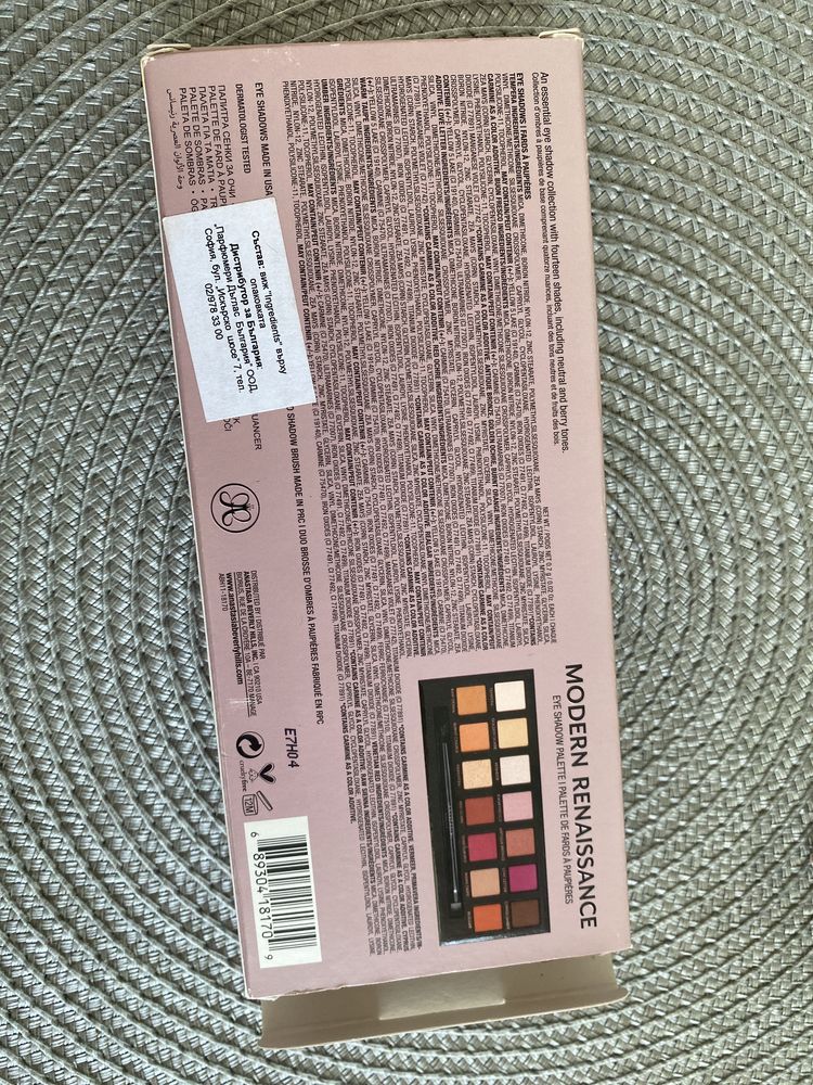 Палитра Anastasia Beverly Hills Modern Renaissance